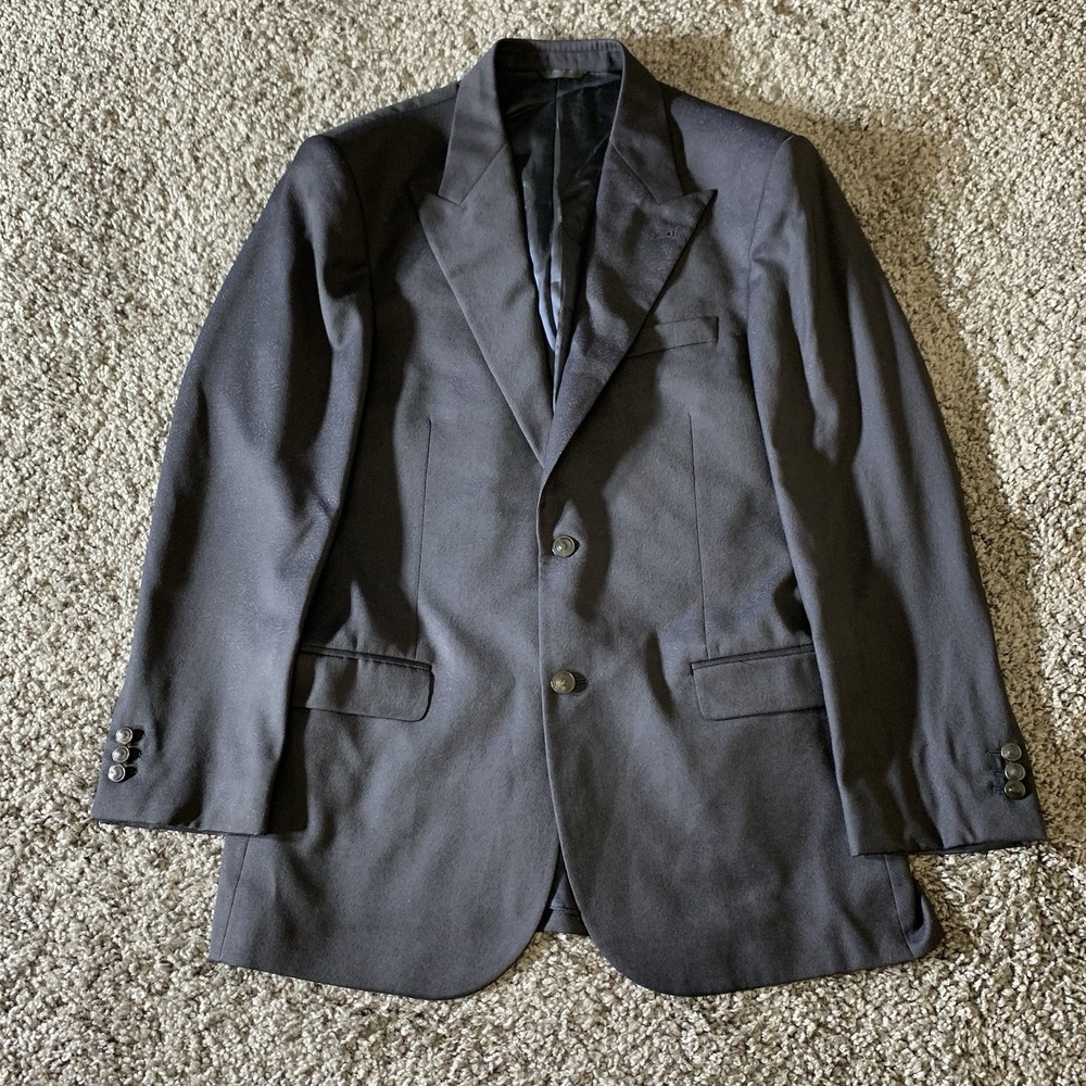 Gianni Versace Suit Jacket Mens 40 Model A67172 Sport‎ Coat Blazer Made In Italy